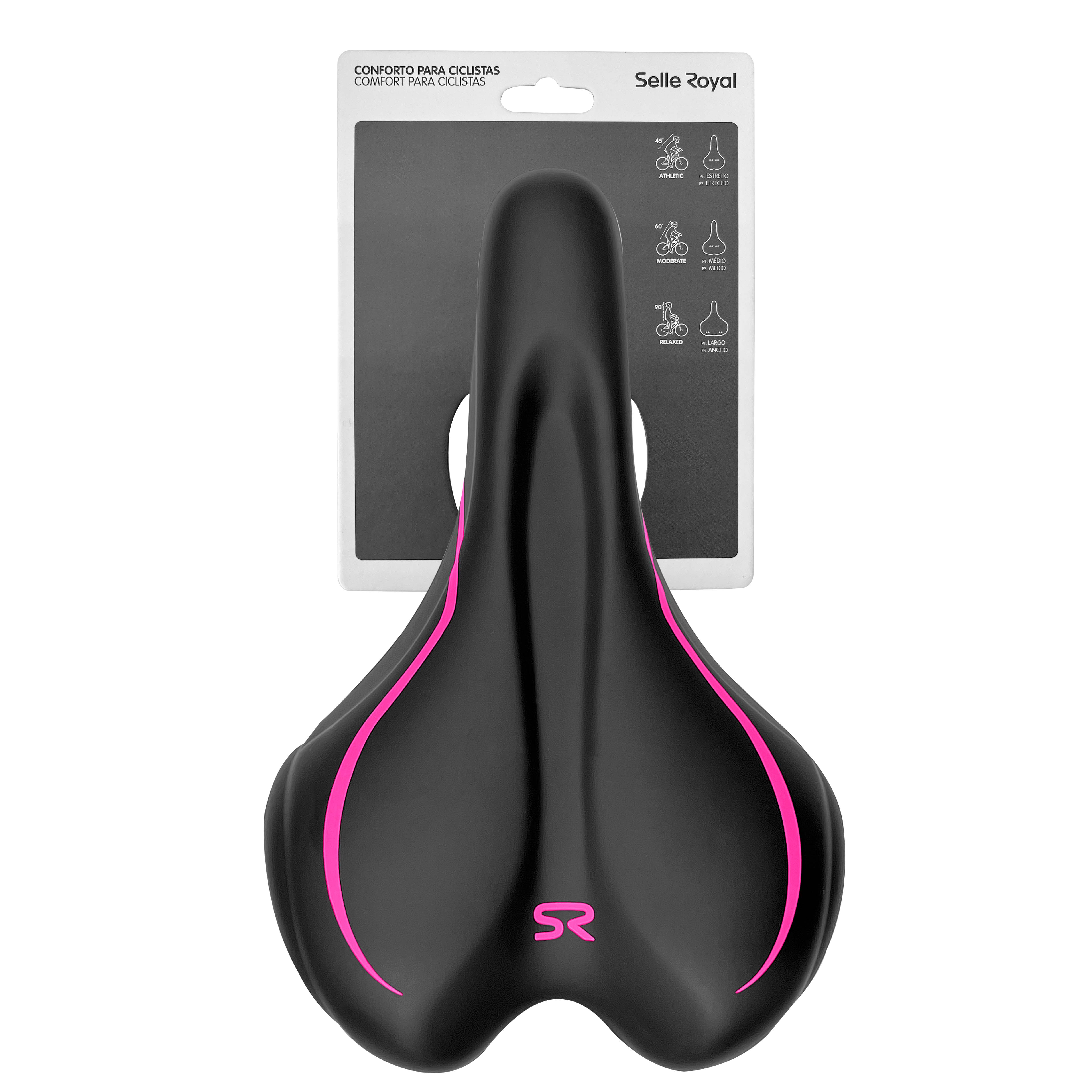 MTB Premium linhas preto/rosa sem carrinho com blister